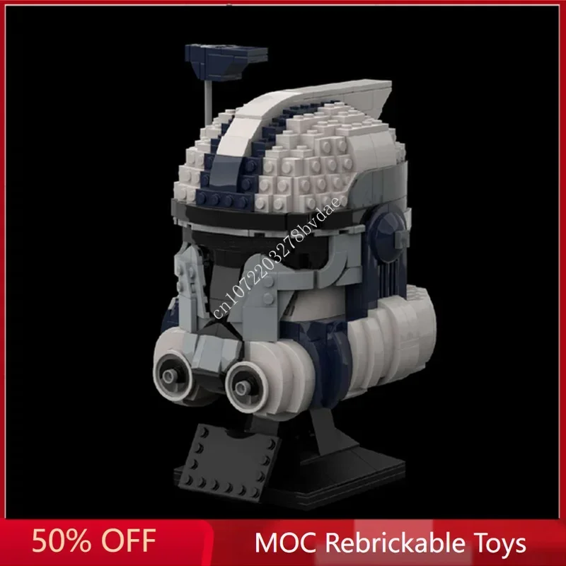 Kids Education Plan - 912ピース スタープランMOCヘルメット クローンアークハボックMOC宇宙戦闘教育組み立ておもちゃ ホリデー クリスマス 誕生日プレゼント