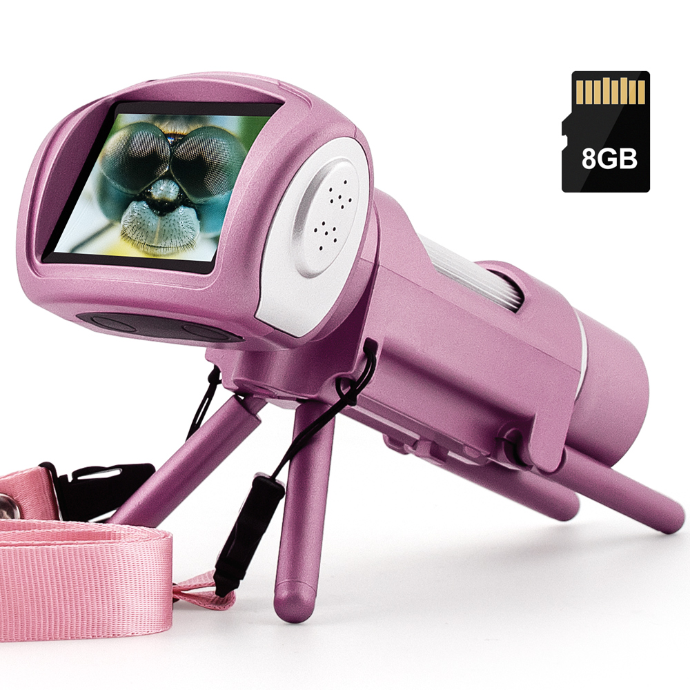 Education Kids Definition - Andonstar 50x-300X LCD デジタル顕微鏡ビデオ USB 拡大鏡カメラコイン科学教育昆虫観察子供ギフト