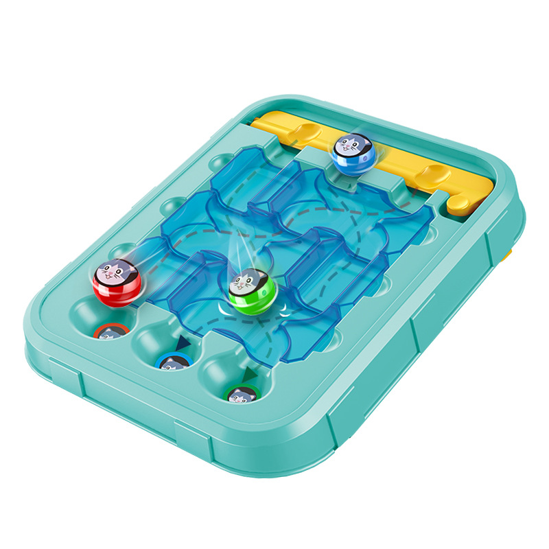 Kids Education Plan - 子供の知育玩具ボール迷路脳燃焼卓上おもちゃ計画能力ボードゲームモンテッソーリ論理的思考トレーニングギフト