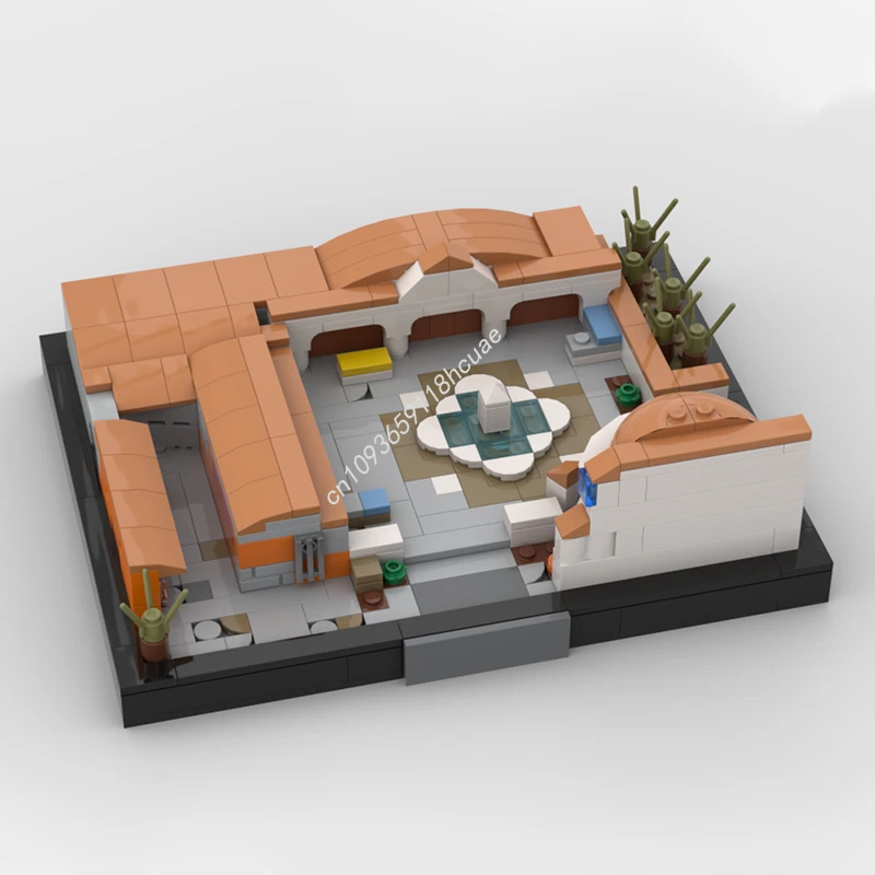 Kids Education Sites - 398 個 MOC インフェルノサイト B カウンターストライクマップモデルビルディングブロック誕生日おもちゃ教育クリエイティブキッズクリスマスギフト