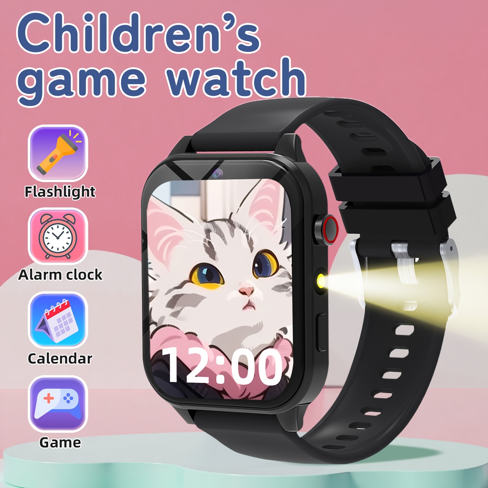 子供用スマート学習ウォッチ、教育ゲーム、カメラ、音楽プレーヤ - Kids Education Calculator のレビューと価格