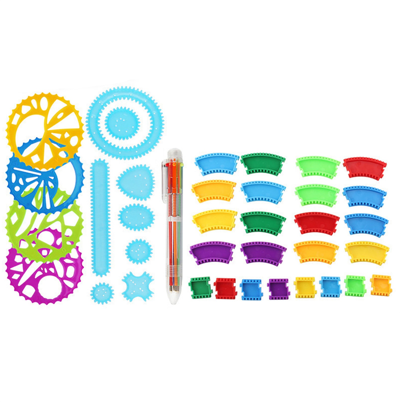 カラフルなスパイログラフセット子供用マジックアート描画キット - Kids Education Drawing のレビューと価格