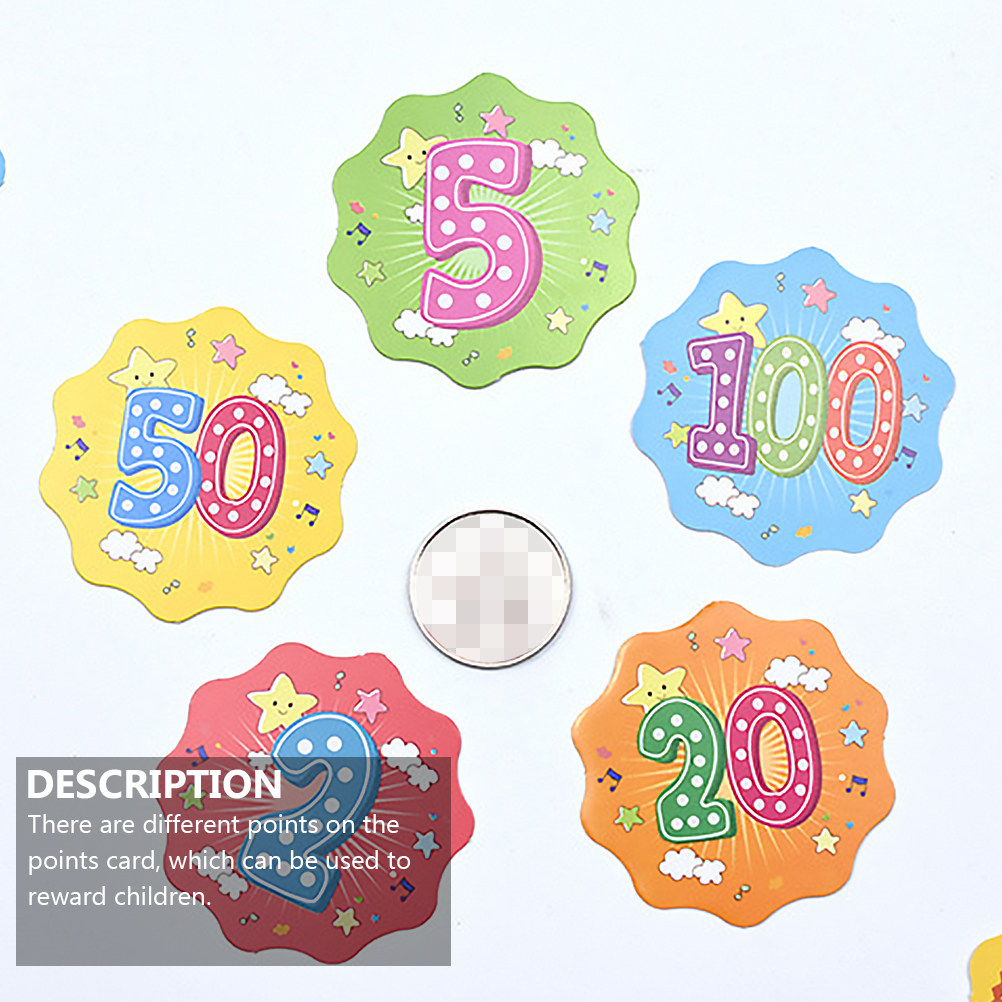 300個の花の形をした子供用ポイントカード、子供のモチベーシ - Kids Education Plan のレビューと価格