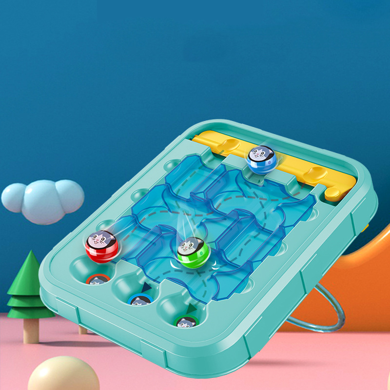 子供の知育玩具ボール迷路脳燃焼卓上おもちゃ計画能力ボードゲー - Kids Education Plan のレビューと価格