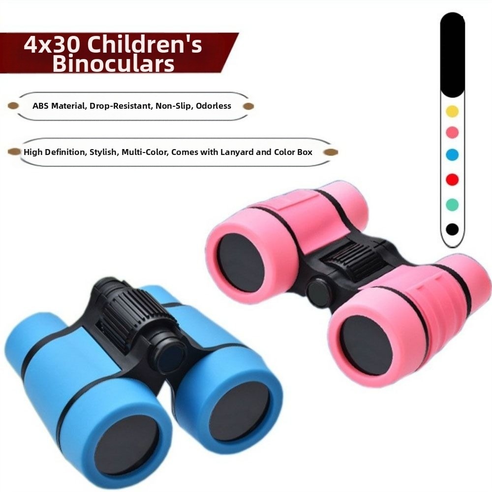 4X30 倍率子供用望遠鏡 ABS ダブルチューブ双眼鏡高精 - Education Kids Definition のレビューと価格