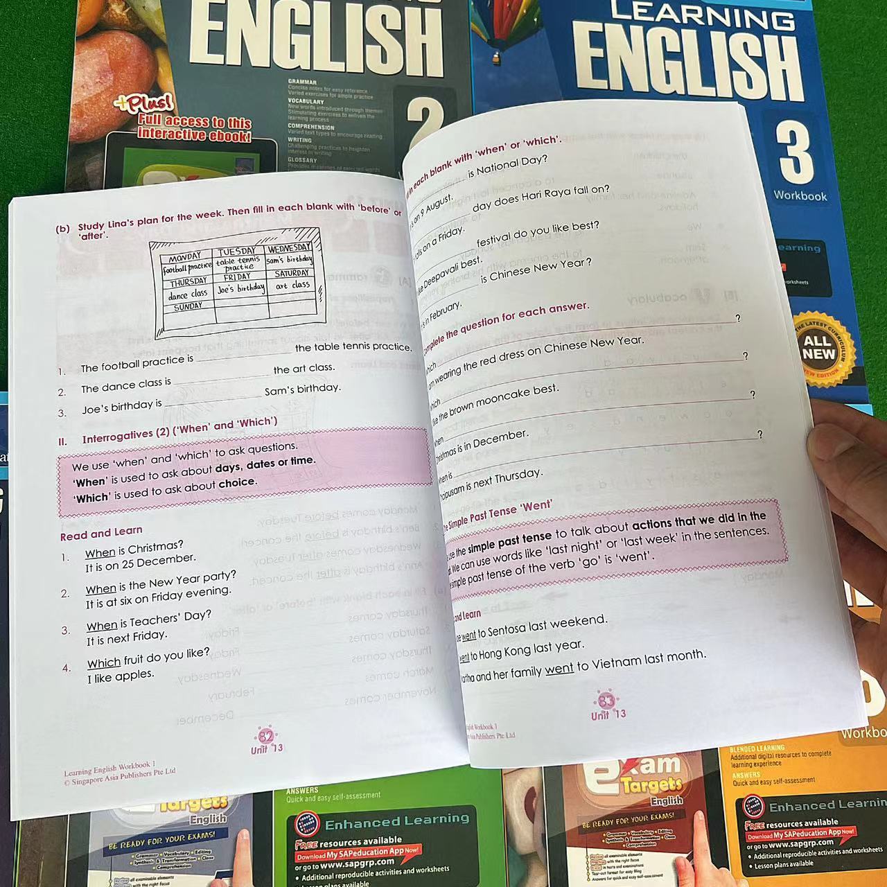 子供のための英語の学習ブック,2冊の学習ブック,1〜6年生, - Kids Education In Singapore のレビューと価格