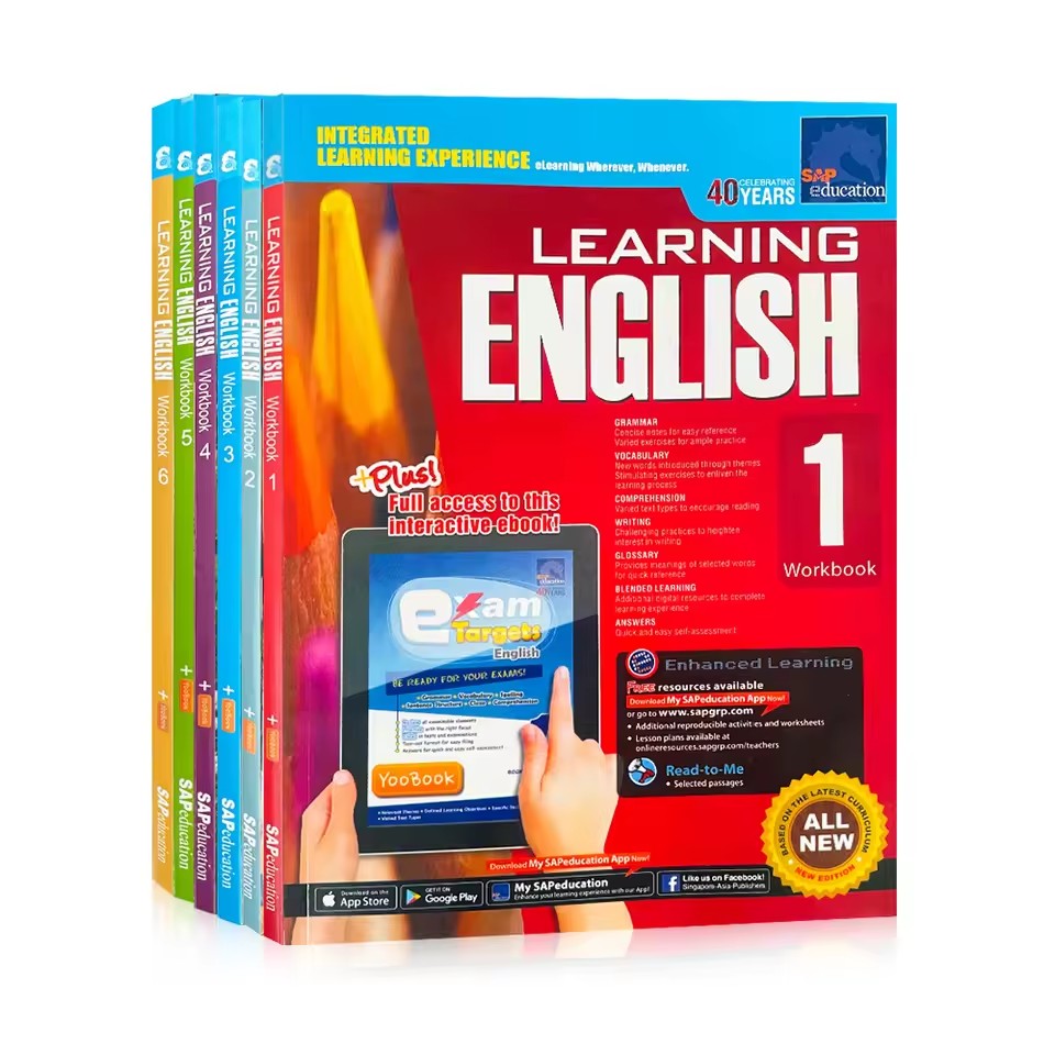 Sap Education 1～6年生向け英語語彙ワークブッ - Kids Education In Singapore のレビューと価格