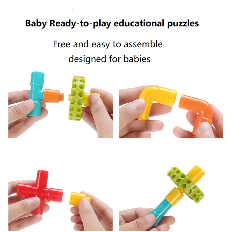 子供のためのDIYウォーターパイプ感覚ビルディングブロックキ - Kids Education Youtube のレビューと価格