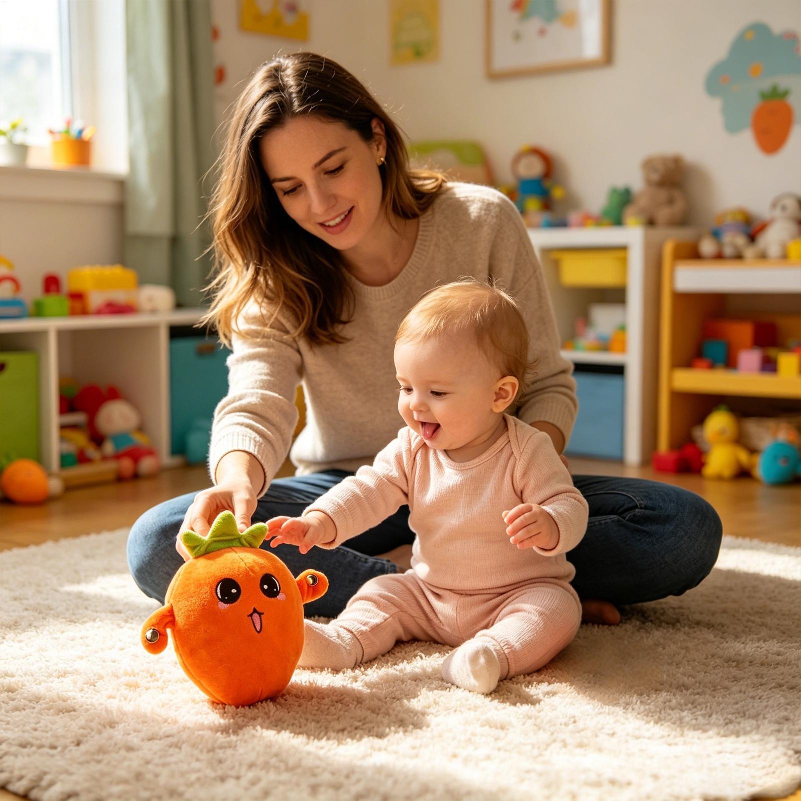 22x20x10cm インタラクティブ音楽ぬいぐるみ、柔らか - Kids Education Learn Tv のレビューと価格