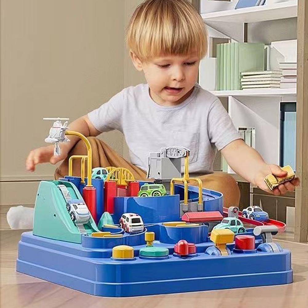 レーシングレールカーモデル列車線路アドベンチャーゲーム動物宇 - Kids Education App のレビューと価格