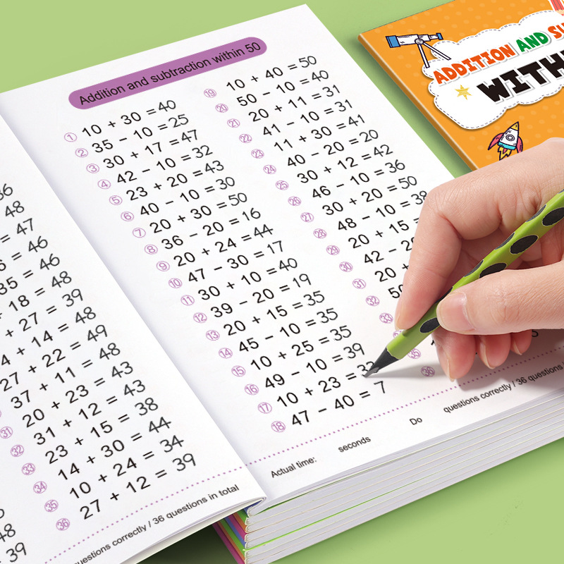 64ページ 算数練習帳 足し算 引き算 10 20 50 1 - Kids Education Calculator のレビューと価格