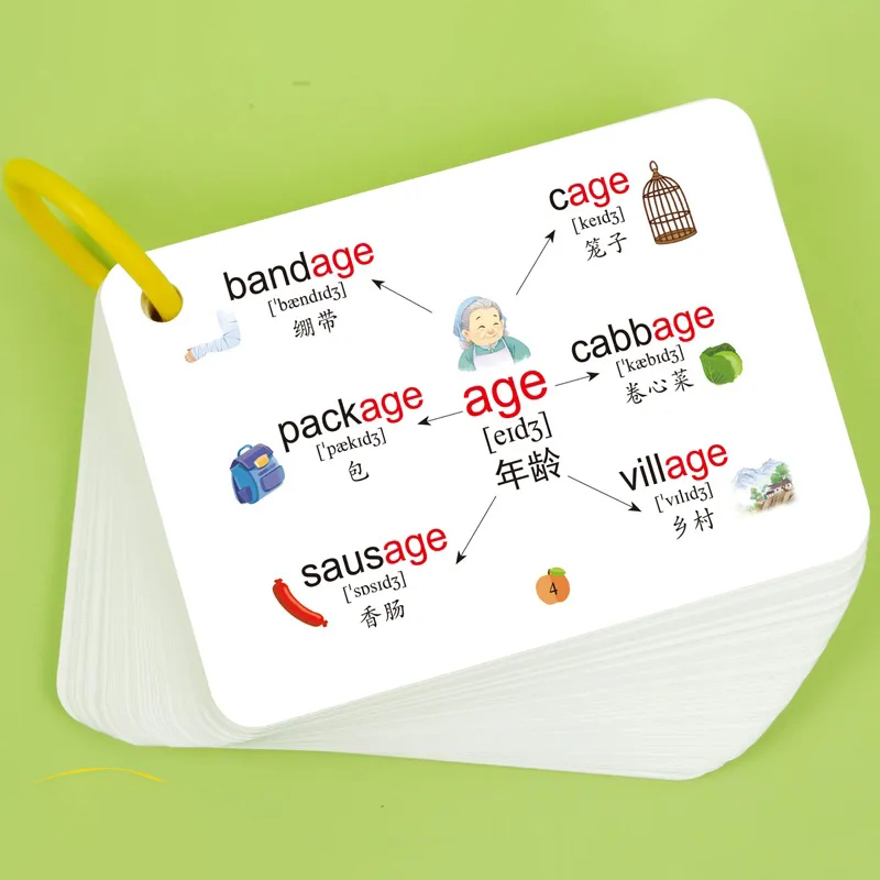 子供のためのアルファベット記号付きのマインドマップカード,モ - Kids Education Words のレビューと価格