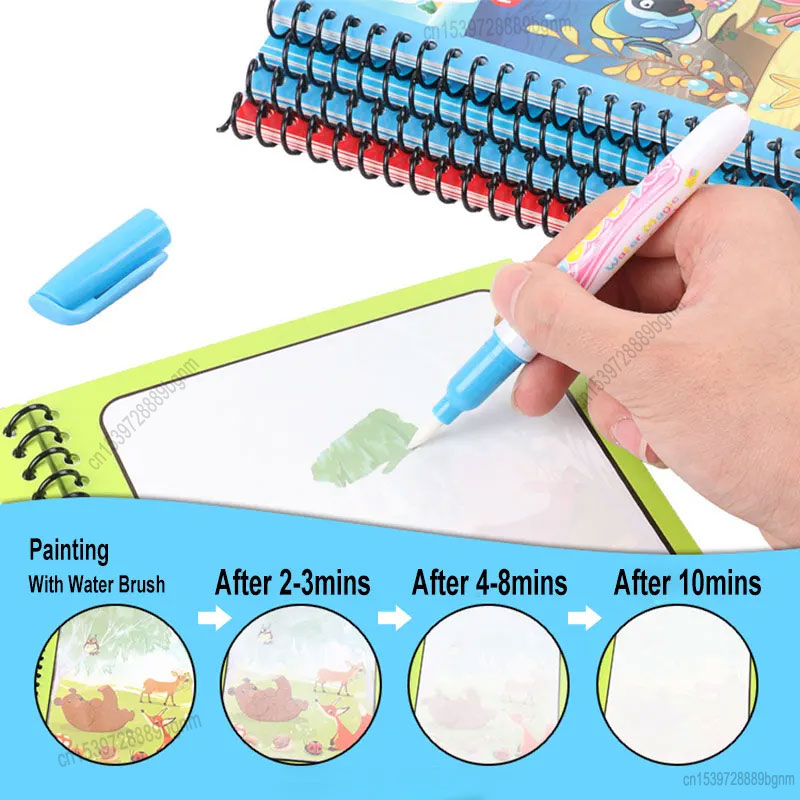 ペンセット,漫画の魔法の水絵画,教育ゲーム,スケッチ描画,落 - Kids Education Drawing のレビューと価格