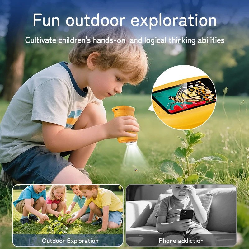 子供用デジタル顕微鏡 1000X ハンドヘルド HEN HA - Education Kids Definition のレビューと価格