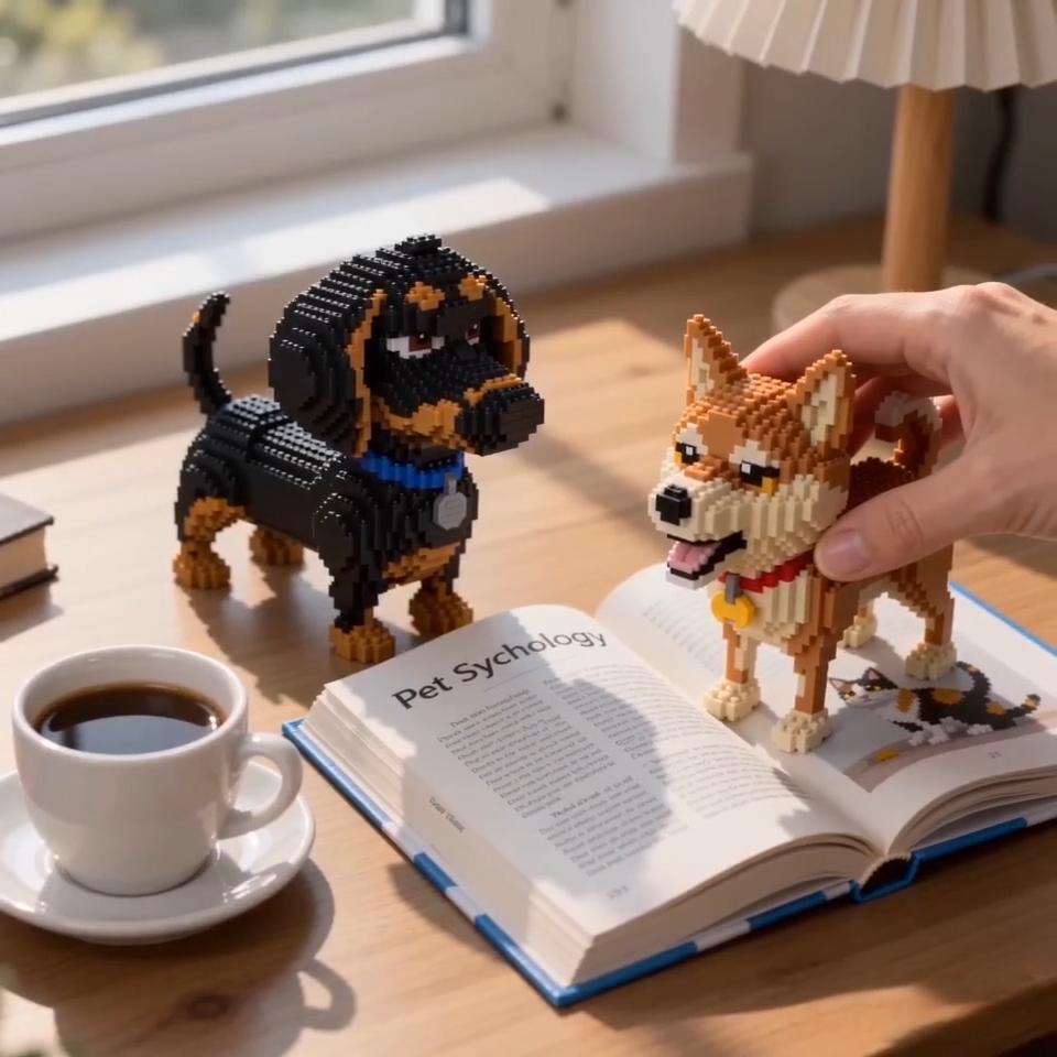 KNEW BUILT 柴犬犬モデル マイクロミニビルディング - Kids Education And Recreation のレビューと価格