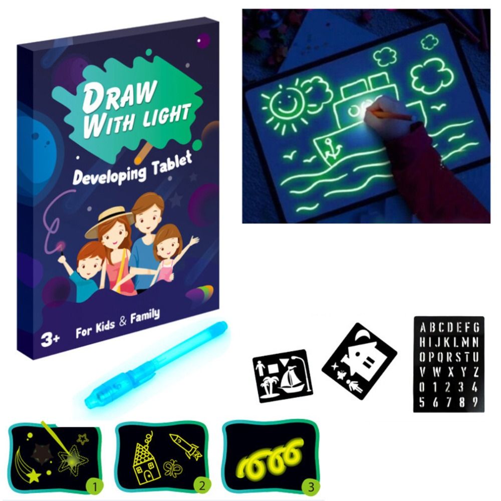 KT ボード子供用発光ライティングボード子供のギフト子供教育 - Kids Education Drawing のレビューと価格