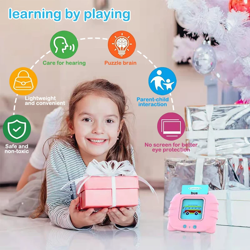 子供向け教育玩具 英語電子ブック トーキングフラッシュカード - Kids Education Words のレビューと価格