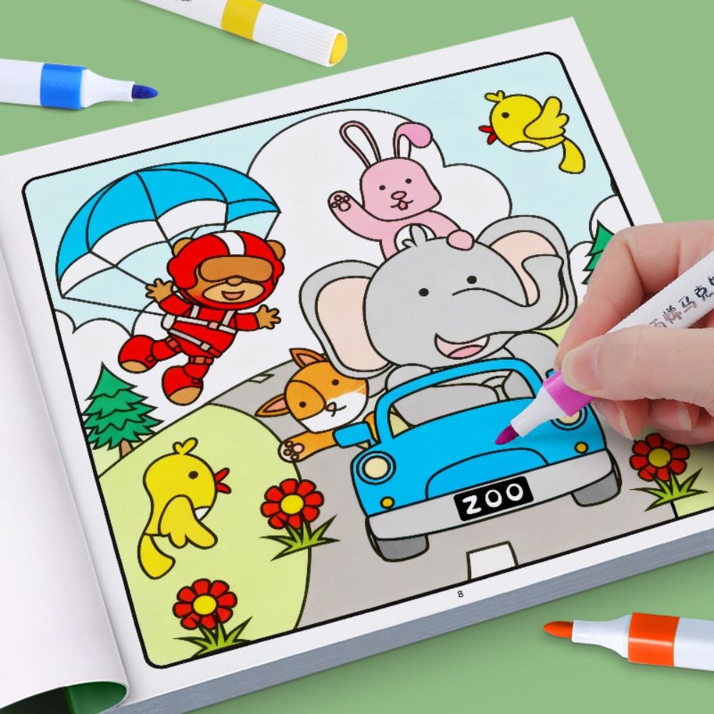 クリエイティブ DIY ぬりえブック教育感覚おもちゃ子供のた - Kids Education Drawing のレビューと価格