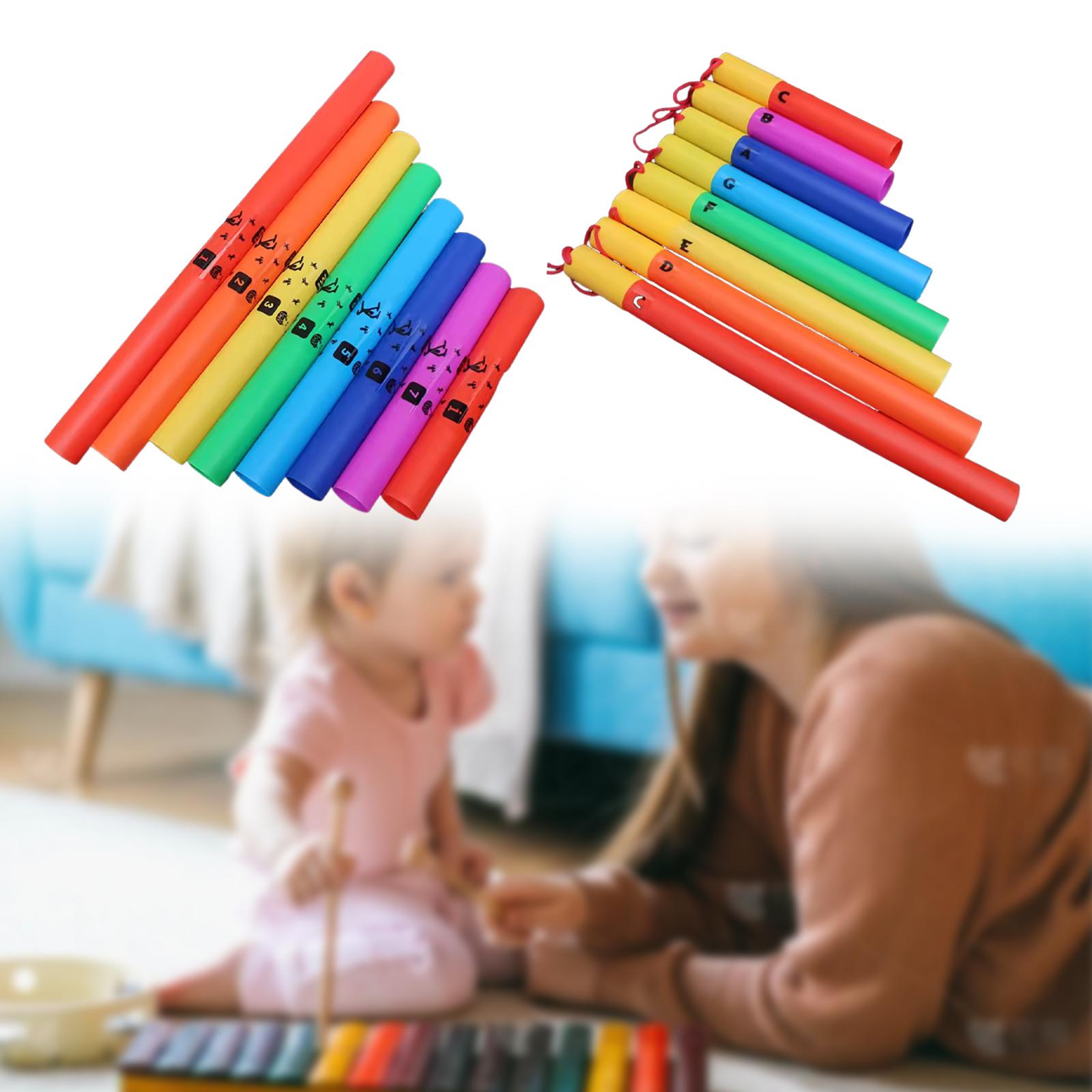 ミュージックチューブ教育セット PE楽器 カラフルなサウンド - Kids Education Youtube のレビューと価格