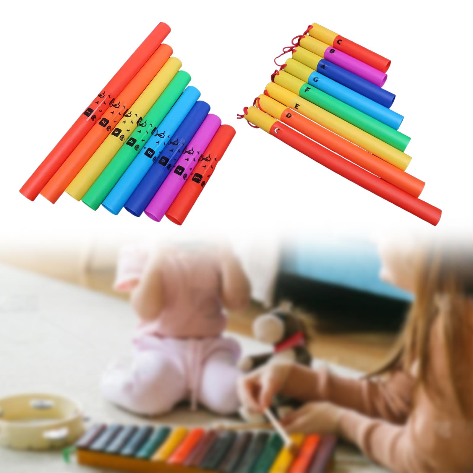 ミュージックチューブ教育セット PE楽器 カラフルなサウンド - Kids Education Youtube のレビューと価格