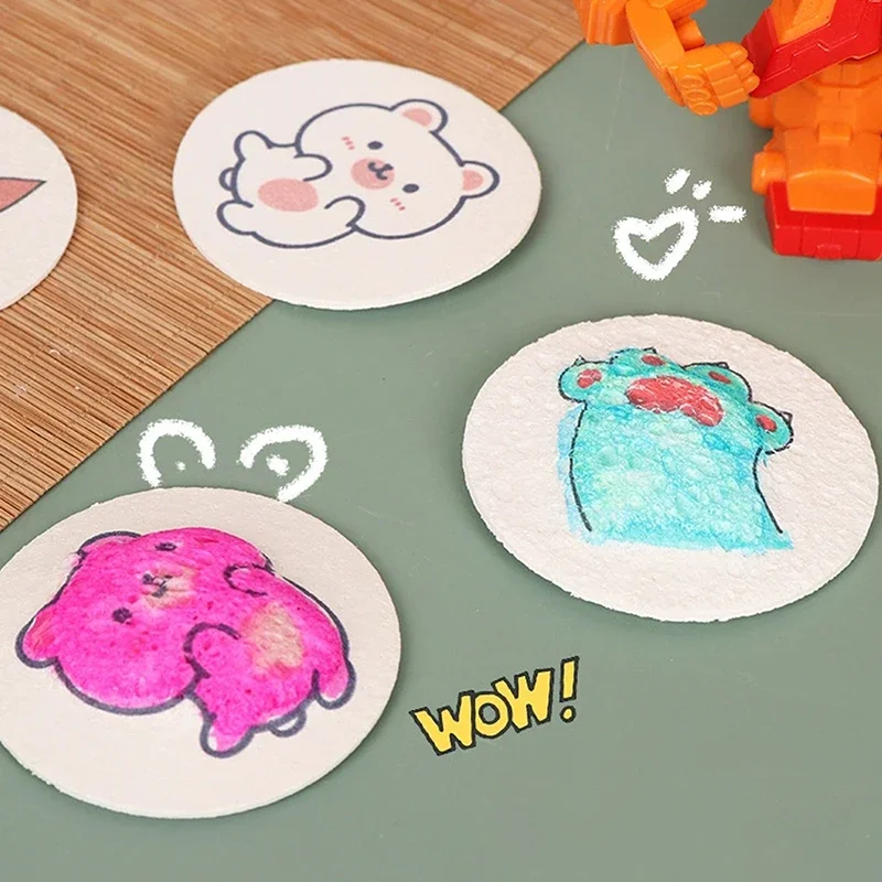 3D パフィーフォームテクスチャペイントペーパー子供のための - Kids Education Drawing のレビューと価格