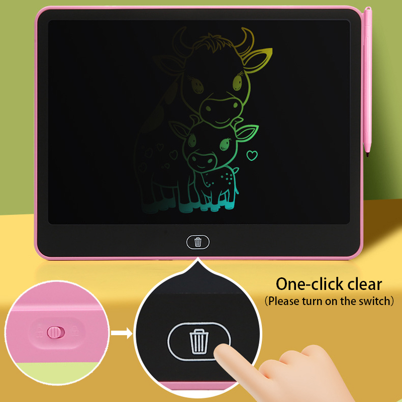 13/16 インチ液晶描画タブレットライティングボードカラー - Kids Education Drawing のレビューと価格