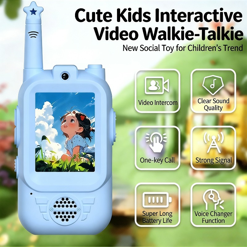 2PC キッズビデオトランシーバー USB 充電屋内屋外レク - Kids Education And Recreation のレビューと価格