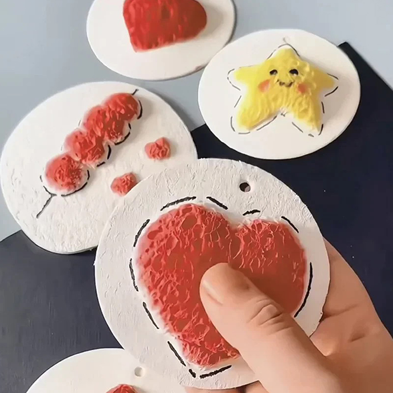 1 個 3D マジックふわふわフォームテクスチャ紙 - 子供 - Kids Education Drawing のレビューと価格