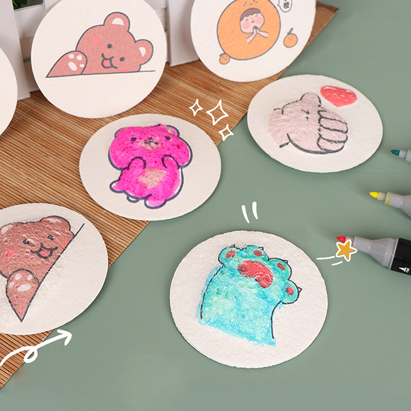 1 個 3D マジックふわふわフォームテクスチャ紙 - 子供 - Kids Education Drawing のレビューと価格