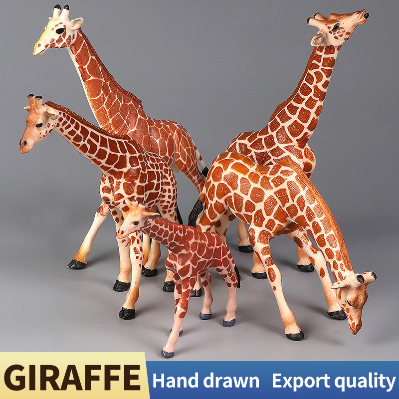 アフリカの野生動物世界 キリンセット - 教育用動物モデルお - Kids Education Learn Tv のレビューと価格