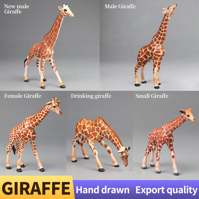 アフリカの野生動物世界 キリンセット - 教育用動物モデルお - Kids Education Learn Tv のレビューと価格