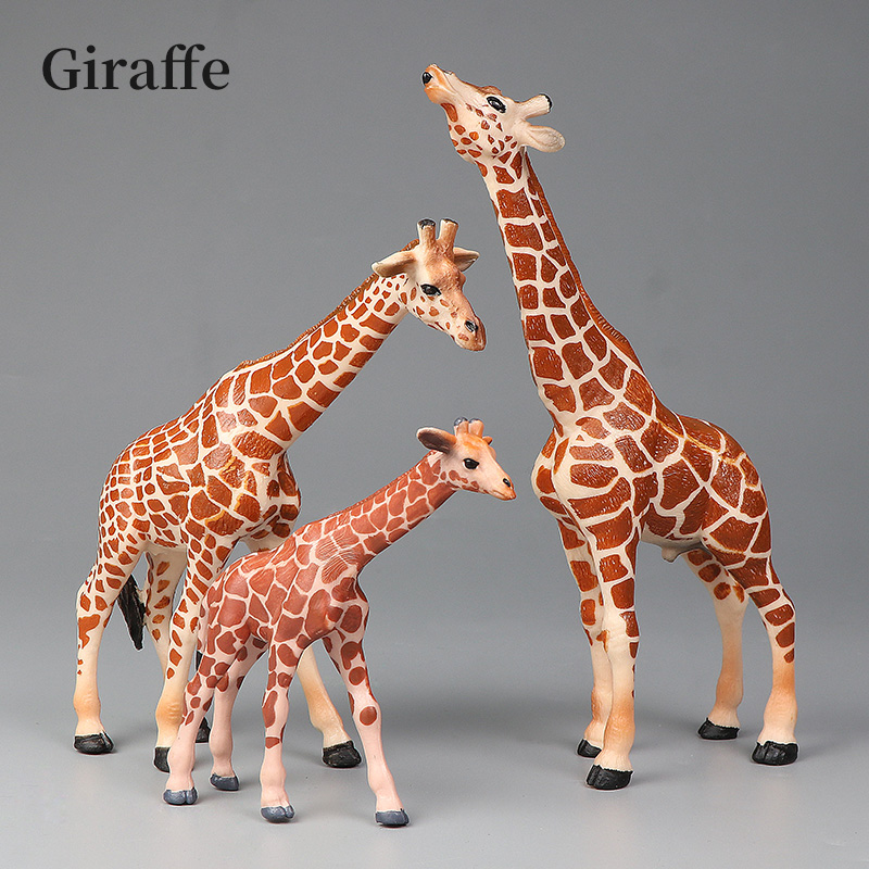 アフリカの野生動物世界 キリンセット - 教育用動物モデルお - Kids Education Learn Tv のレビューと価格