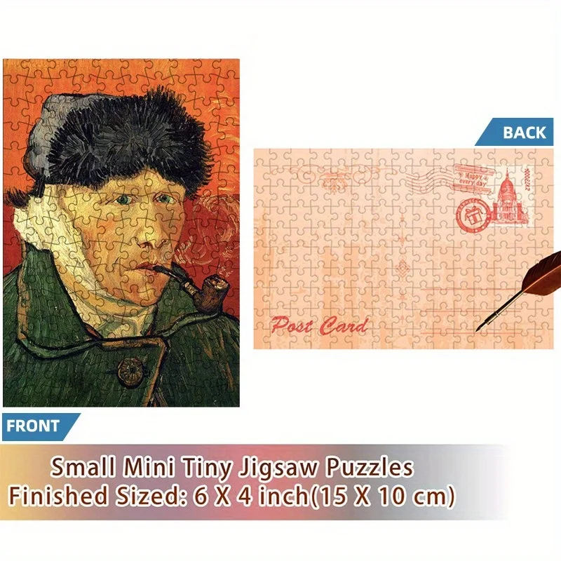 バンゴッホ自画像ミニテストチューブパズル,教育ゲーム,絵画, - Kids Education Youtube のレビューと価格