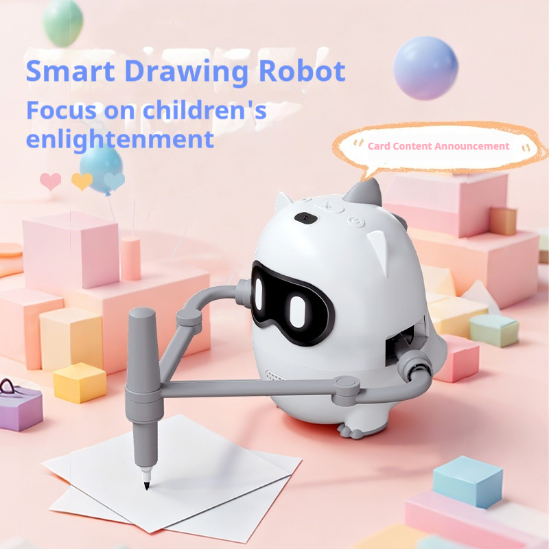 一般的なスマート恐竜描画ロボットインテリジェント早期教育玩具 - Kids Education Drawing のレビューと価格