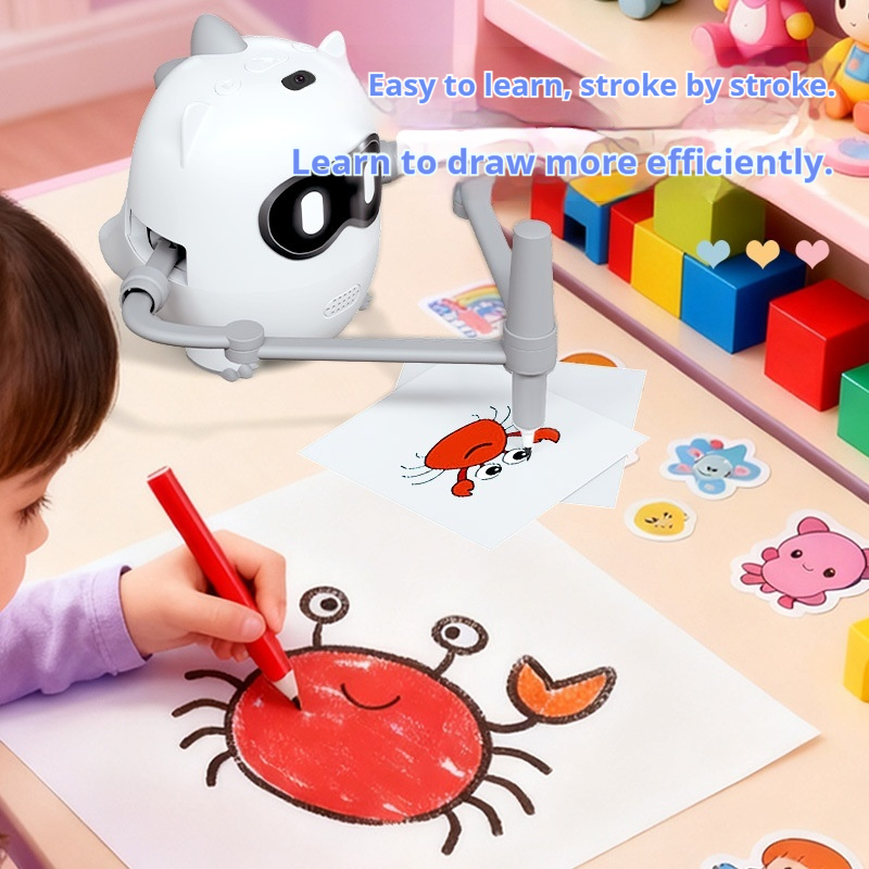 一般的なスマート恐竜描画ロボットインテリジェント早期教育玩具 - Kids Education Drawing のレビューと価格