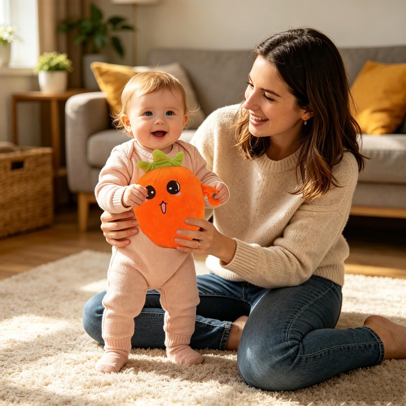 ニンジンぬいぐるみ抱き枕教育用感覚インタラクティブ人形アクテ - Kids Education Learn Tv のレビューと価格