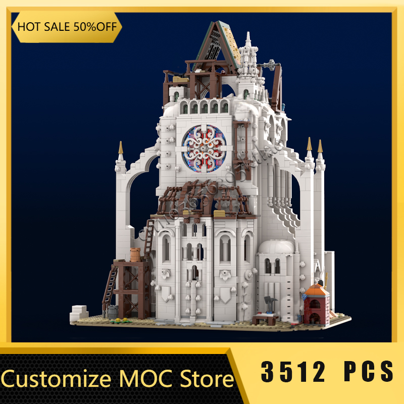 3512 個中世建設現場モジュラーモデルビルディングブロック - Kids Education Sites のレビューと価格