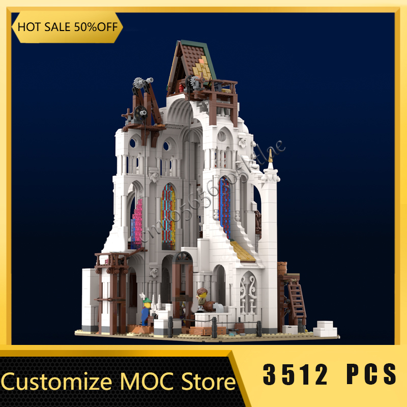 3512 個中世建設現場モジュラーモデルビルディングブロック - Kids Education Sites のレビューと価格