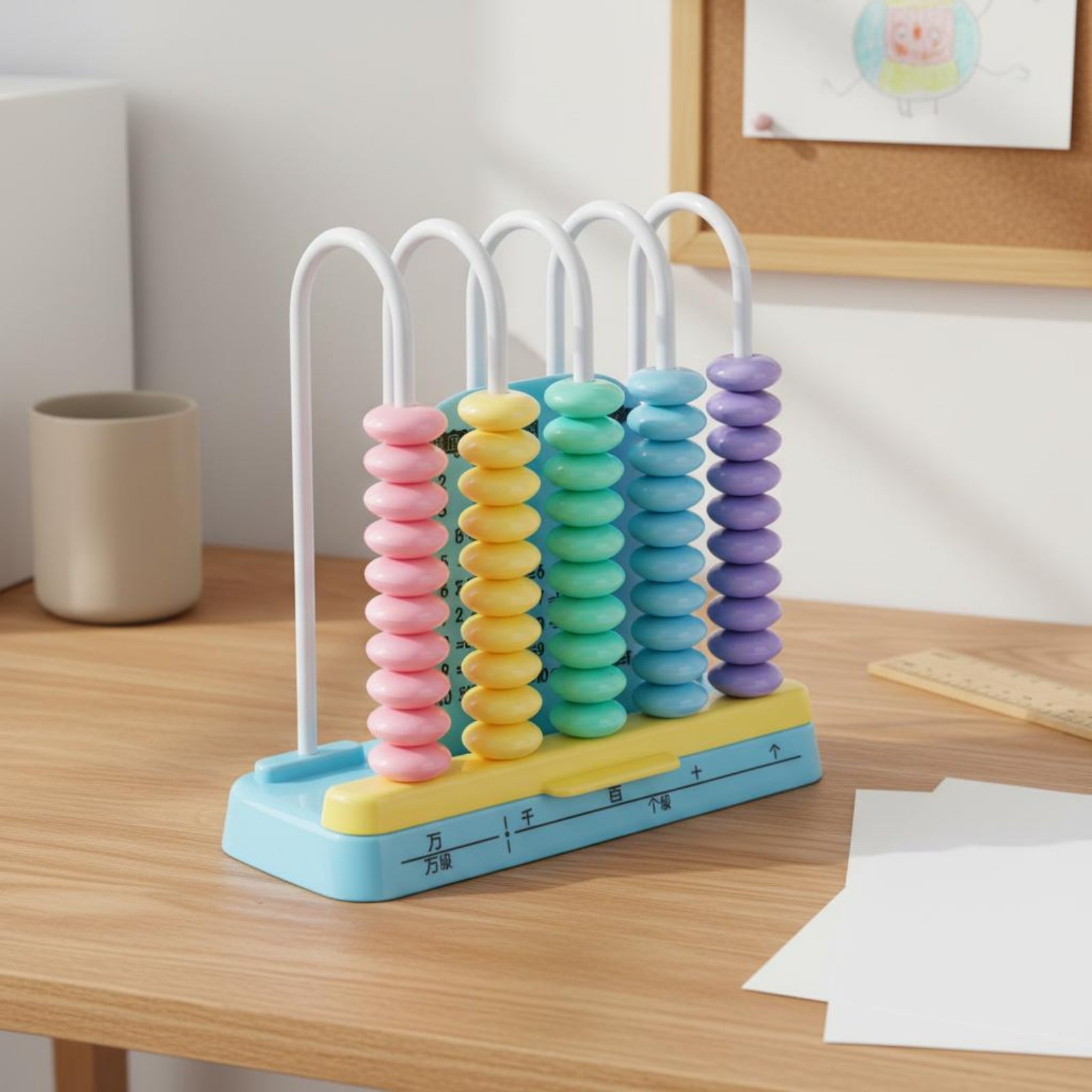 そろばん クイックリセット 子供用そろばん キッズ数学カウン - Kids Education Calculator のレビューと価格