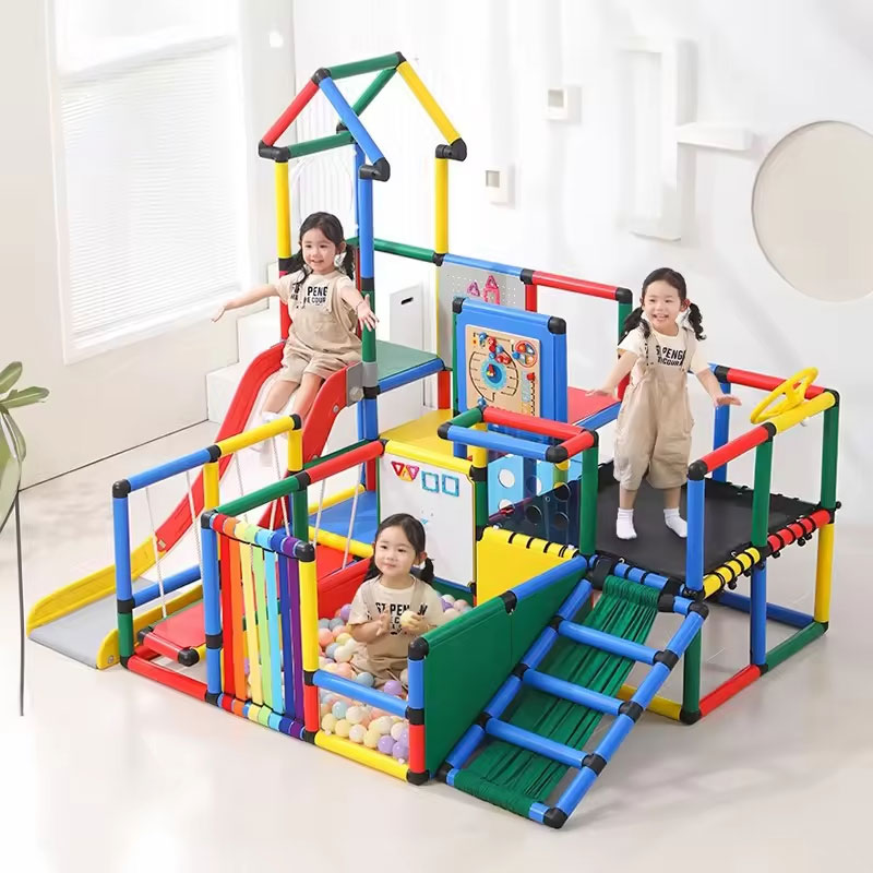 家庭用屋内遊具、子供向け教育用クライミングウォール、スライド - Kids Education Youtube のレビューと価格