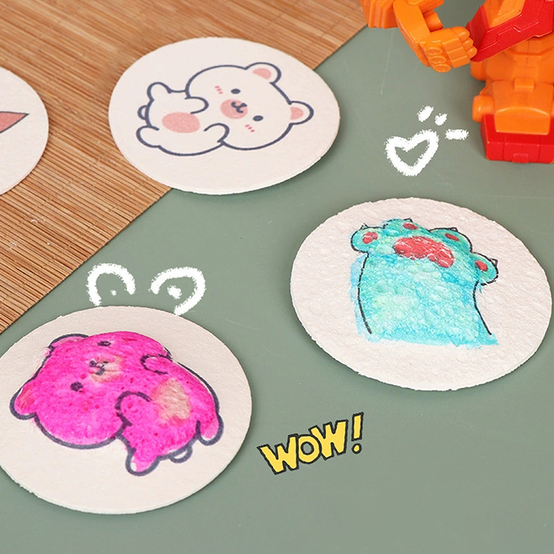 3D マジックふわふわ泡テクスチャ絵画紙子供のための DIY - Kids Education Drawing のレビューと価格