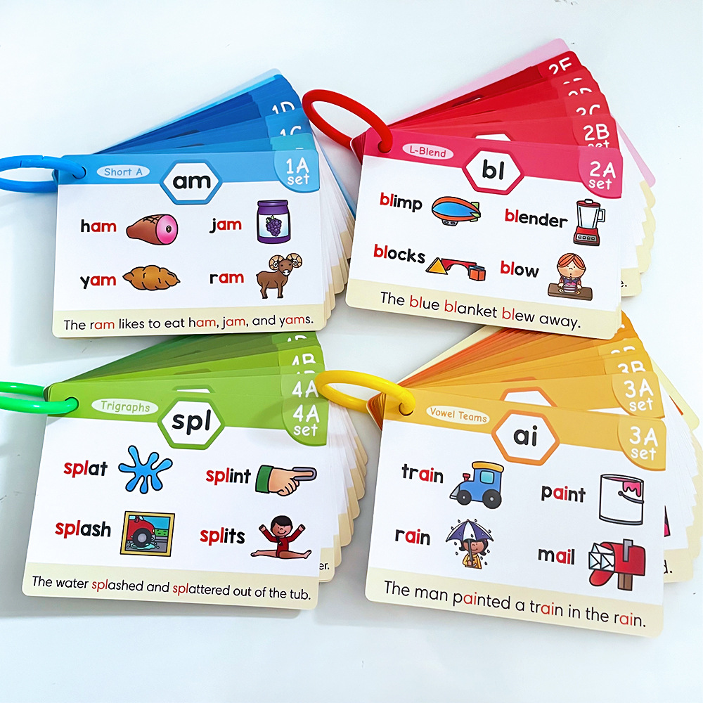 子供向けフォニックス学習カード 教育玩具 ESL教材 英語単 - Kids Education Words のレビューと価格